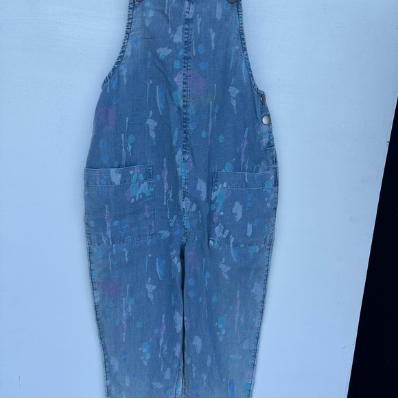 NWT Nordstrom Cristina Martinez Chambray
Romper in Blue Paintbrush Strokes - Picture 2 of 4